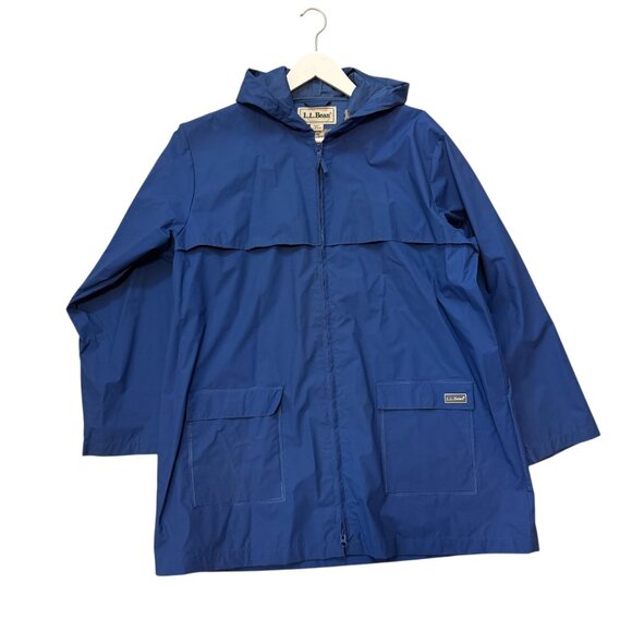 L.L. Bean Jackets & Blazers - LL Bean Vintage Trail Parka Hooded Rain Jacket Women's size XL